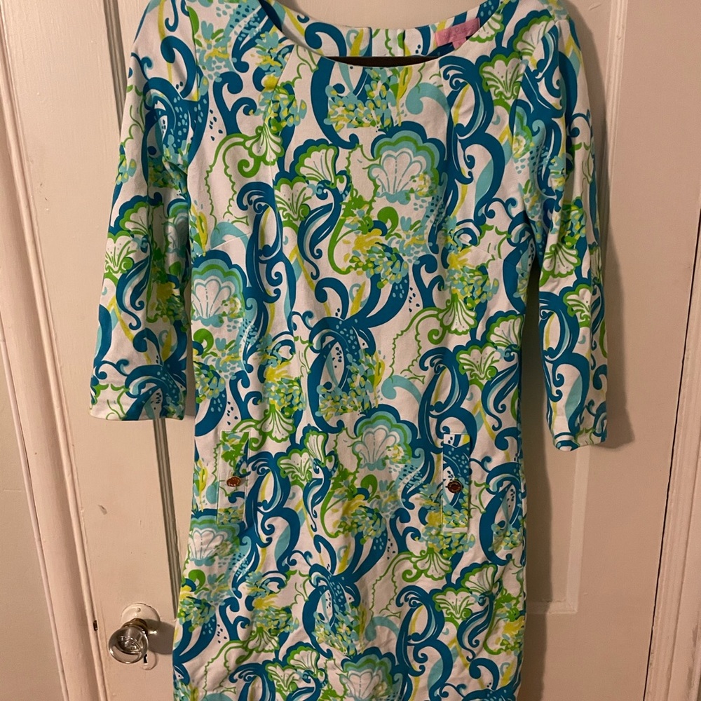 Lilly Pulitzer Shell shift dress